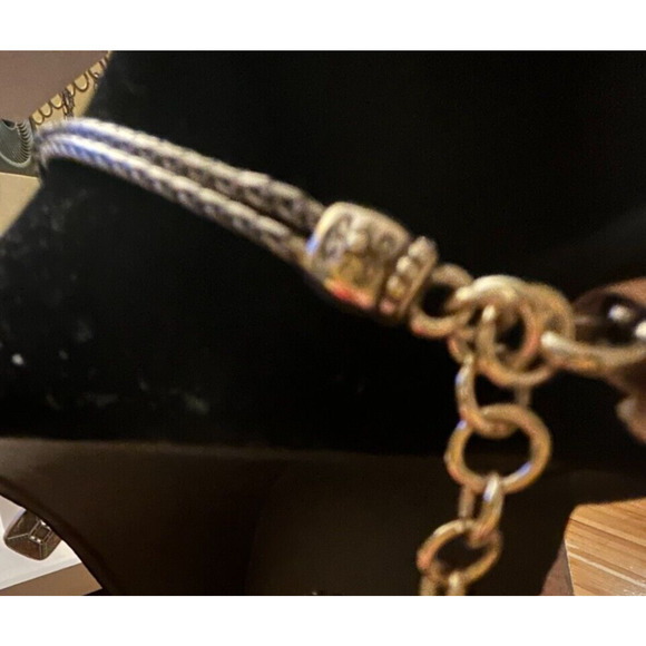 Brighton Deco Lace Necklace Silver - Picture 8 of 9